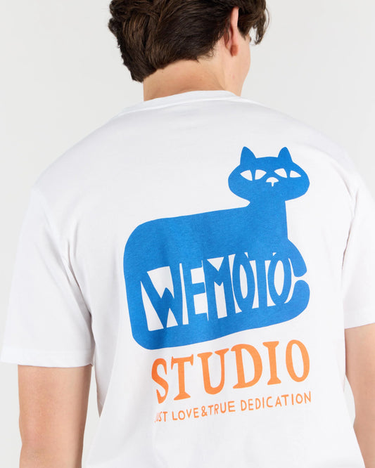 WEMOTO | Tシャツ | メンズ | キャットTシャツ ホワイト