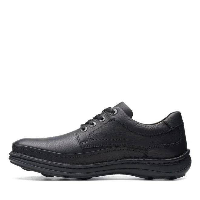 Zapatos Derby De La Marca Clarks Para Hombre Modelo Nature Three Black Leather En Color Negro