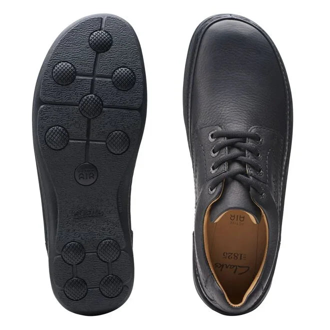 Zapatos Derby De La Marca Clarks Para Hombre Modelo Nature Three Black Leather En Color Negro