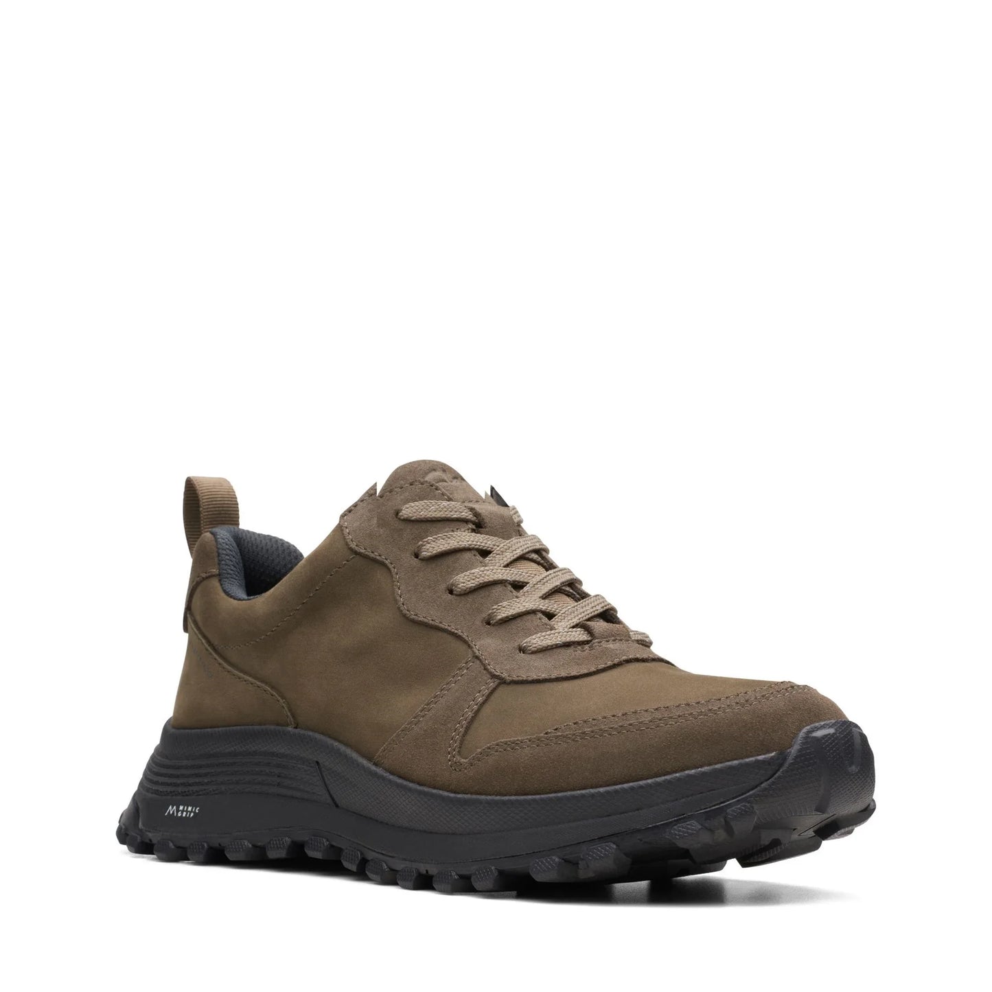 Sneakers De La Marca Clarks Para Mujer Modelo Atl Trek Free Waterproof Khaki Nubuck En Color Caqui