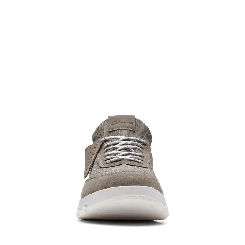 Chaussures derby Clarks pour homme, modèle Nature X Go Dark Grey Combi, gris