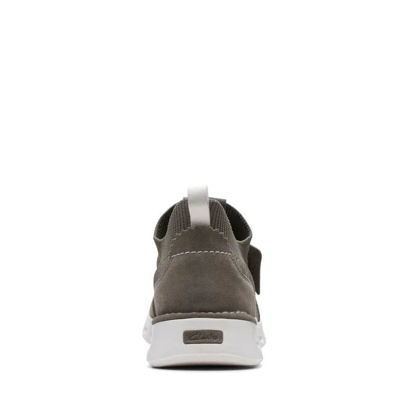 Chaussures derby Clarks pour homme, modèle Nature X Go Dark Grey Combi, gris