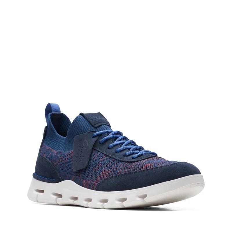 Sneakers De La Marca Clarks Para Hombre Modelo Nature X Go Navy Combi En Color Azul