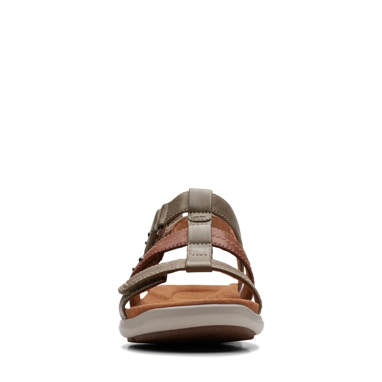 Sandalias De La Marca Clarks Para Mujer Modelo Kitly Step Olive Combination En Color Verde