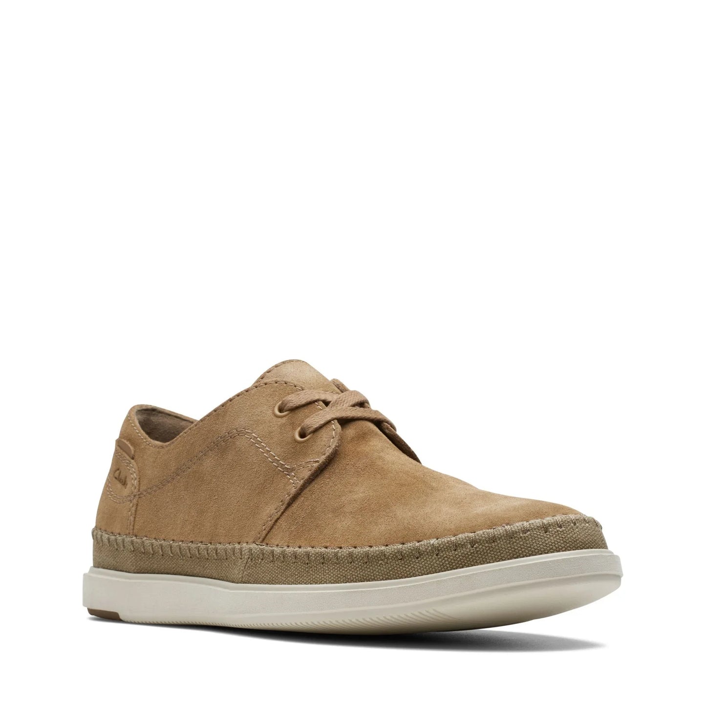 Zapatos Derby De La Marca Clarks Para Hombre Modelo Bratton Lo Sand Suede En Color Beige