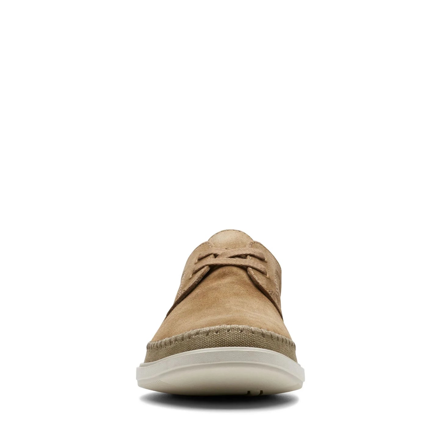 Zapatos Derby De La Marca Clarks Para Hombre Modelo Bratton Lo Sand Suede En Color Beige
