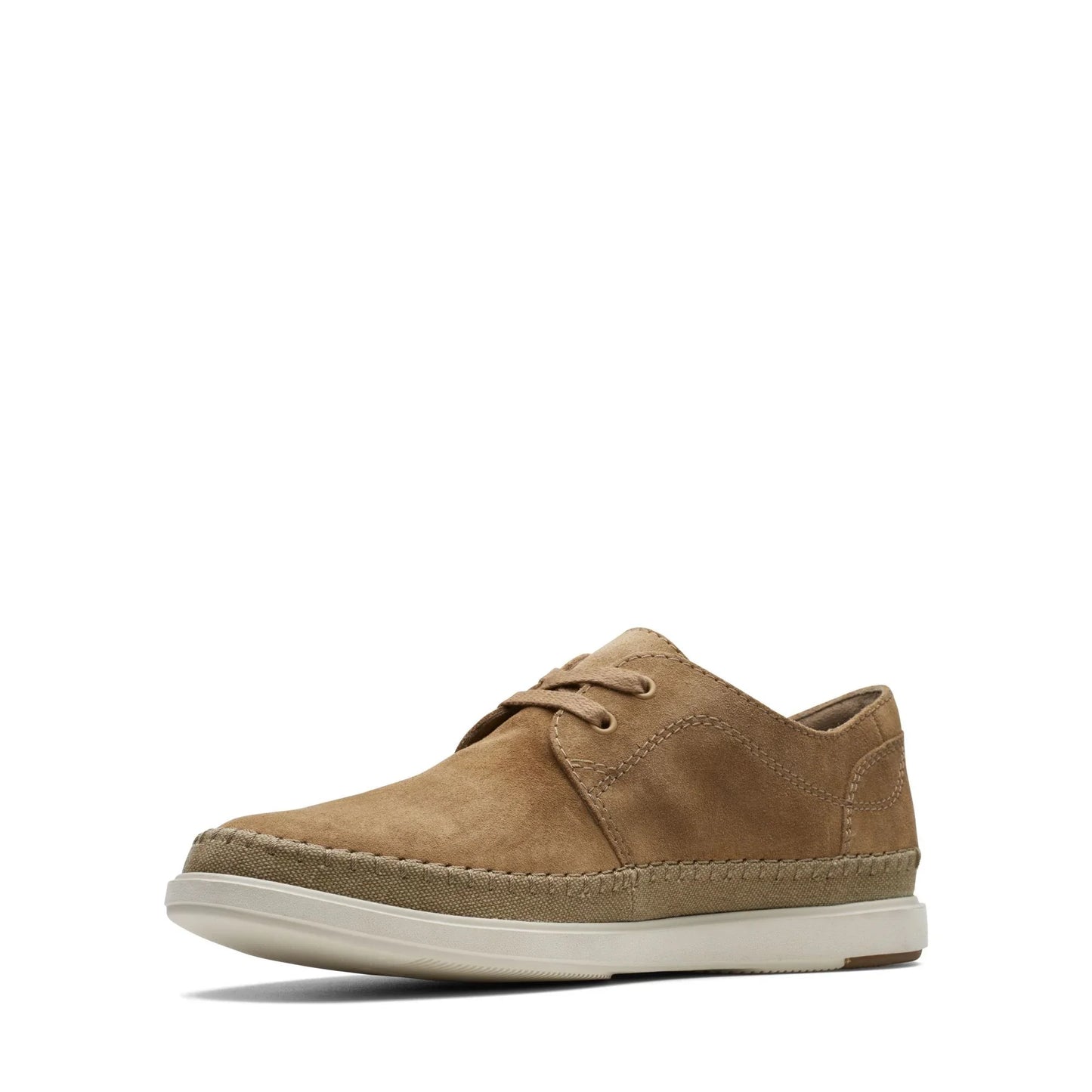 Zapatos Derby De La Marca Clarks Para Hombre Modelo Bratton Lo Sand Suede En Color Beige