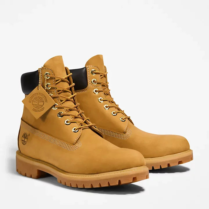 Botas De La Marca Timberland Para Hombre Modelo 6 Inch Premium Boot YellowEn Color Amarillo