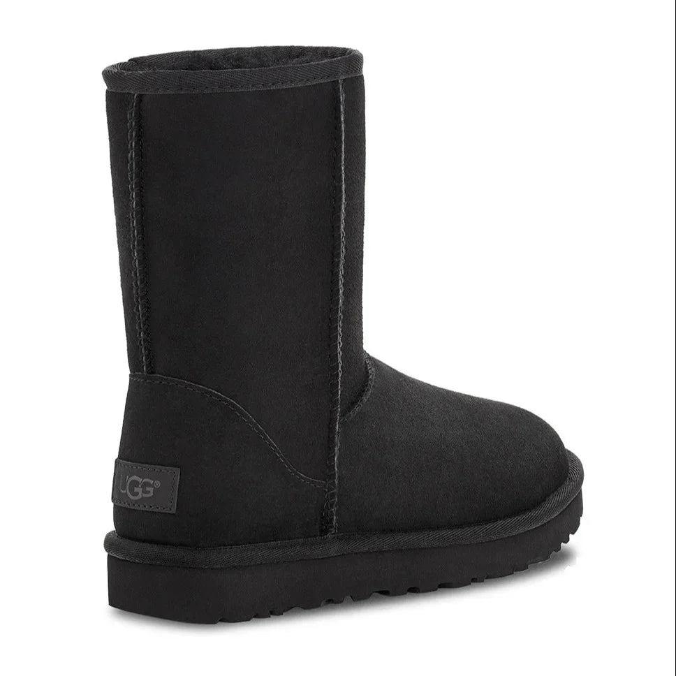 Bottes Ugg Classic Short II pour femme en noir