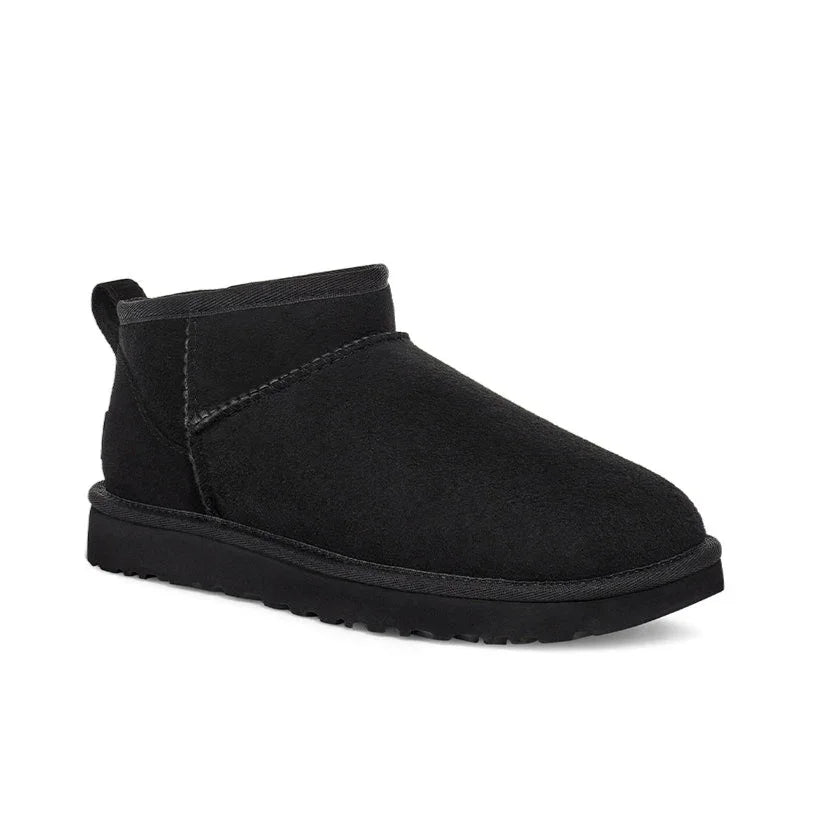 Bottes Ugg Classic Ultra Mini pour femme en noir