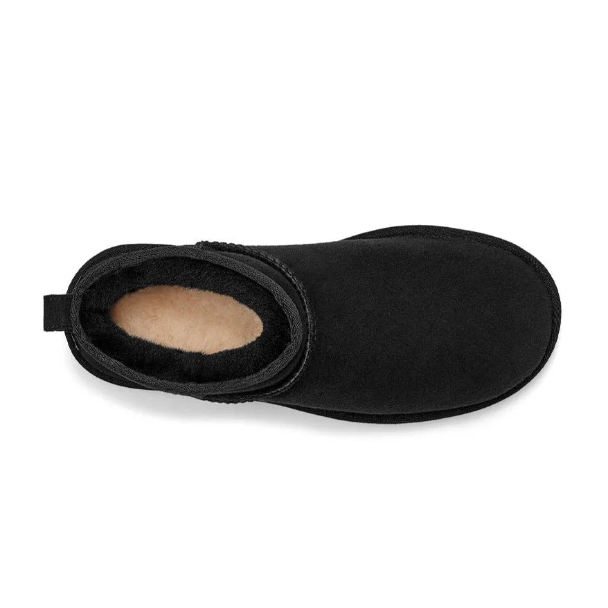 Bottes Ugg Classic Ultra Mini pour femme en noir