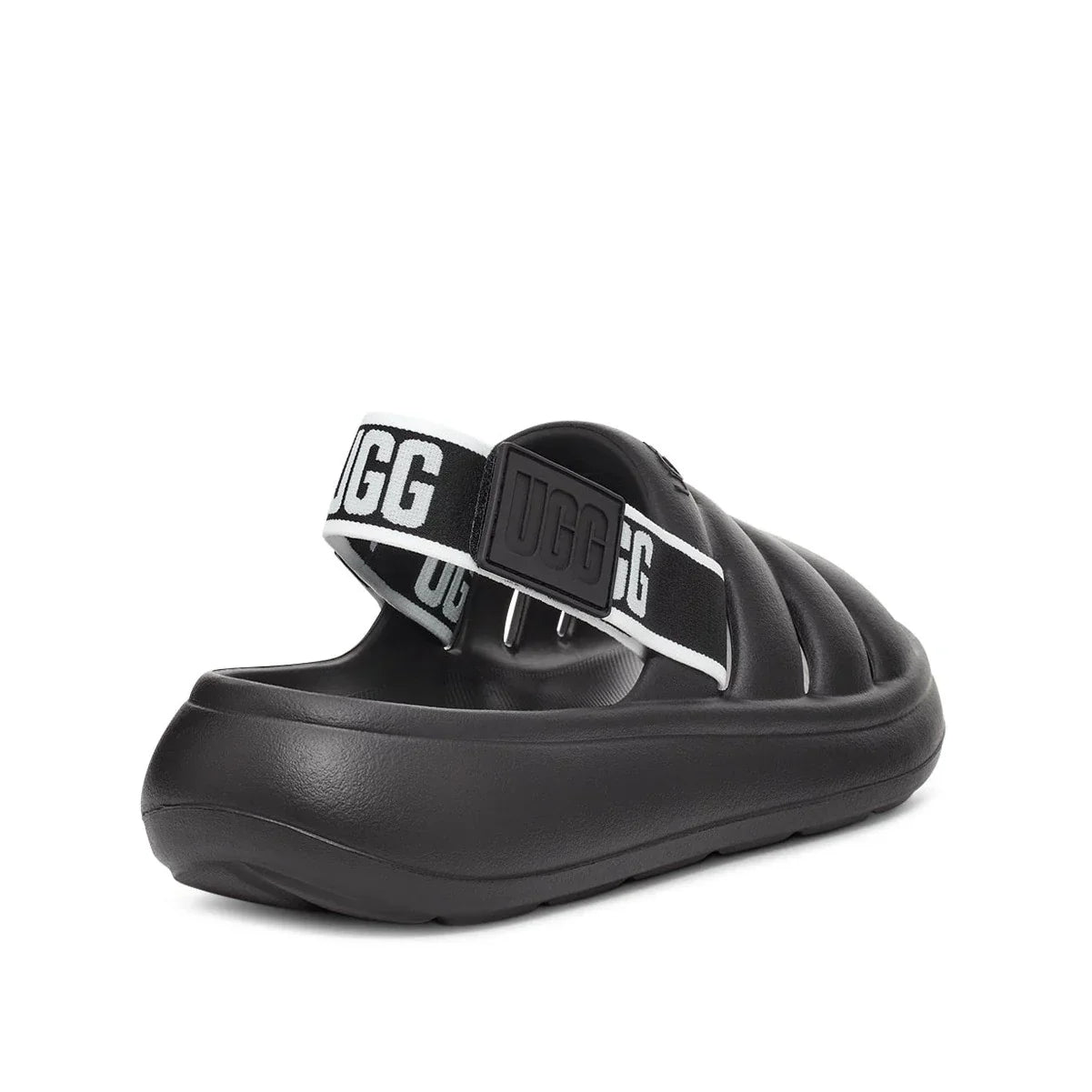 Sandales Ugg pour femmes, modèle W Sport Yeah Black, en noir