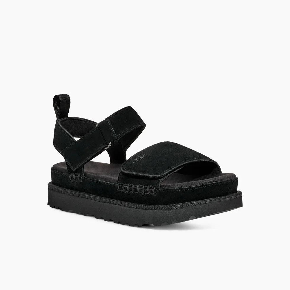 Sandales Ugg pour femmes, modèle W Goldenstar, noires