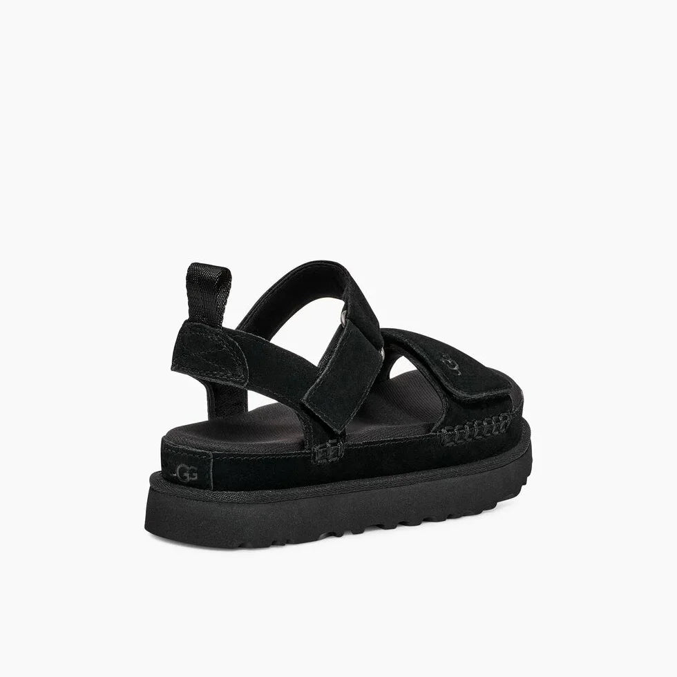 Sandales Ugg pour femmes, modèle W Goldenstar, noires