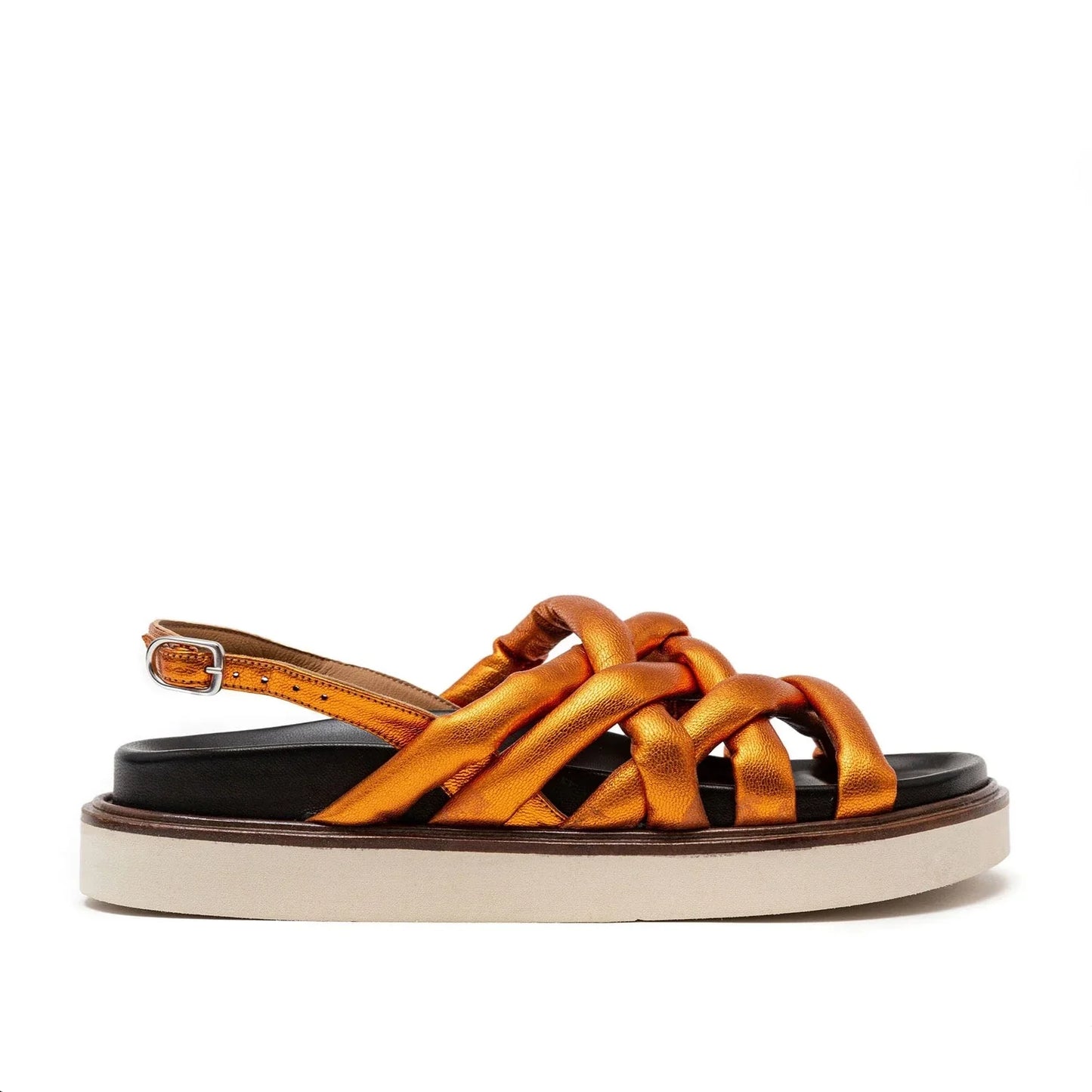 Audley Brand Damen Sandalen Heike Modell: Plateau 22315 in Rot
