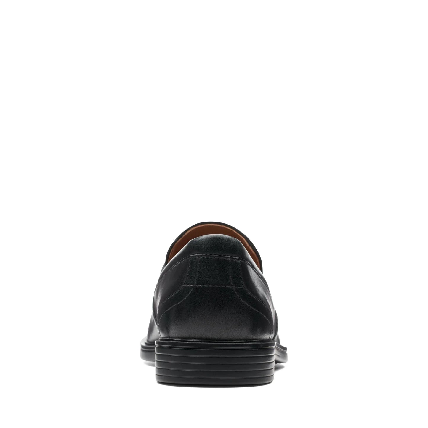 Mocasines De La Marca Clarks Para Hombre Modelo Un Aldric Step Black Leather En Color Negro
