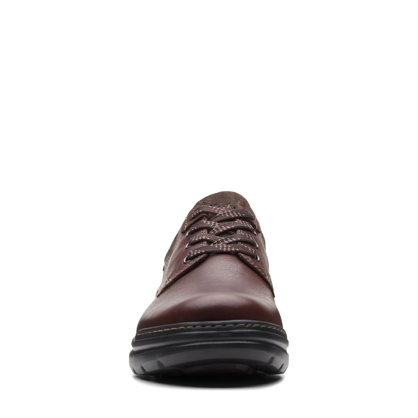 Zapatos Casual De La Marca Clarks Para Hombre Modelo Rockie Walkgtx Dark Tan Lea En Color Marrón