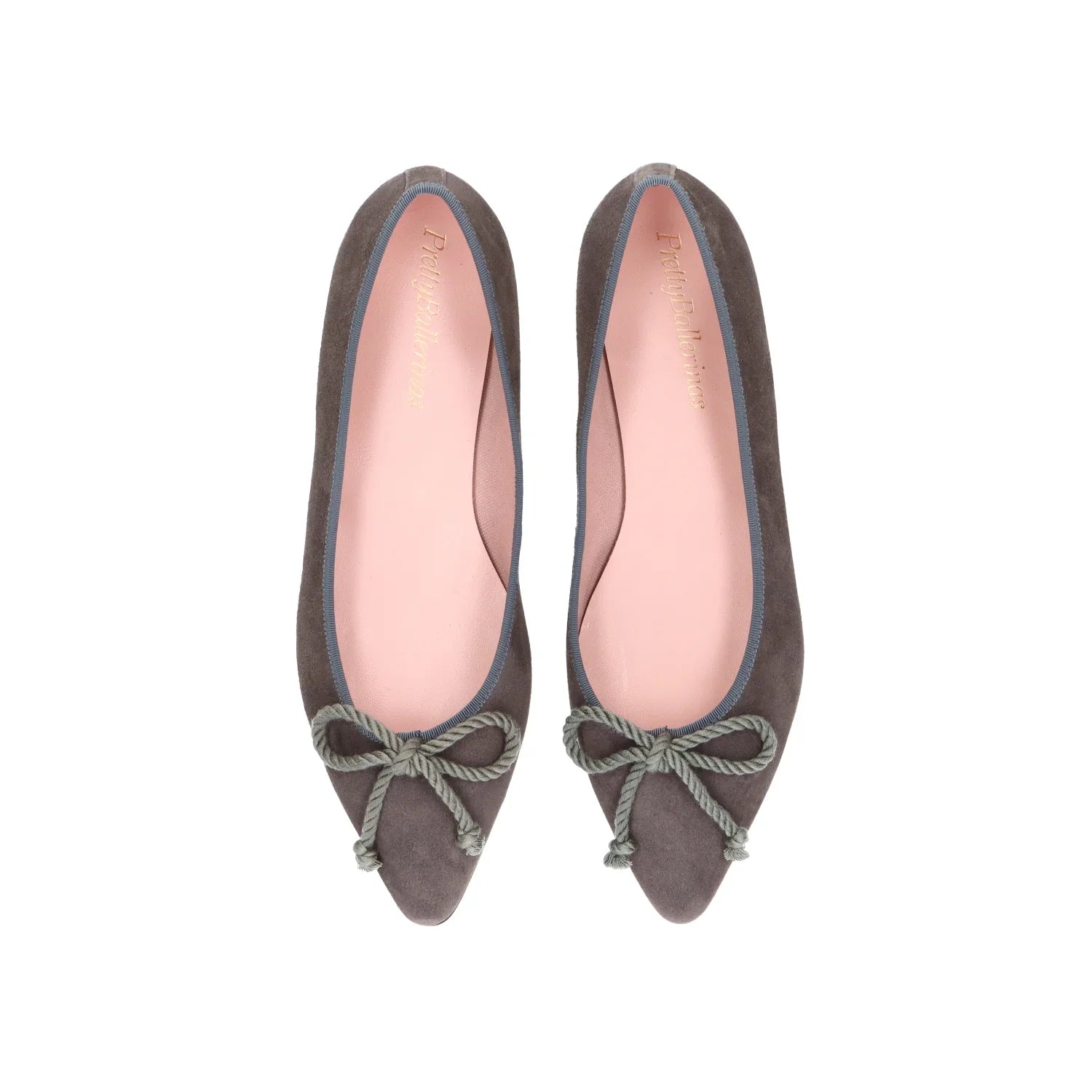 Bailarinas De La Marca Pretty Ballerinas Para Mujer Modelo Tyra Angelis MetalEn Color Gris