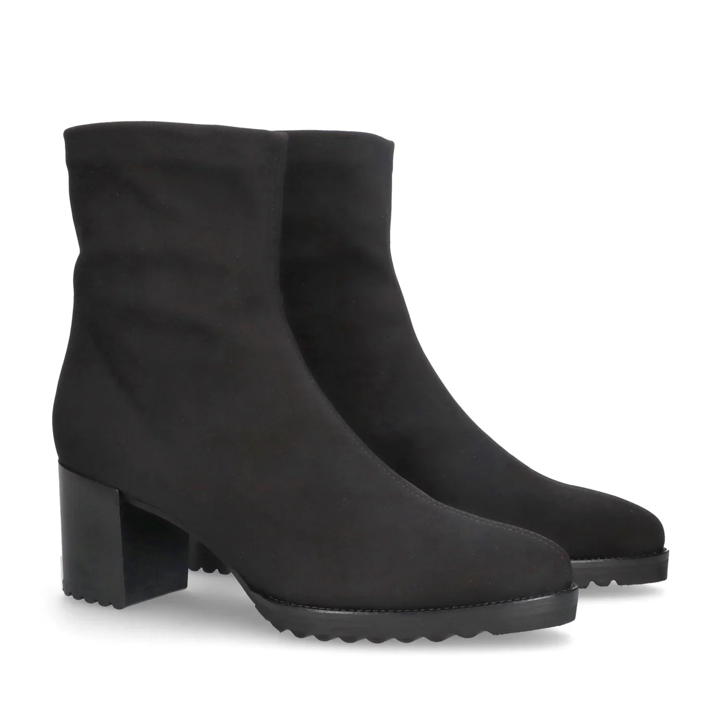 Botines De La Marca Mascaro Para Mujer Modelo Lima Elastic Bootie Negra En Color Negro