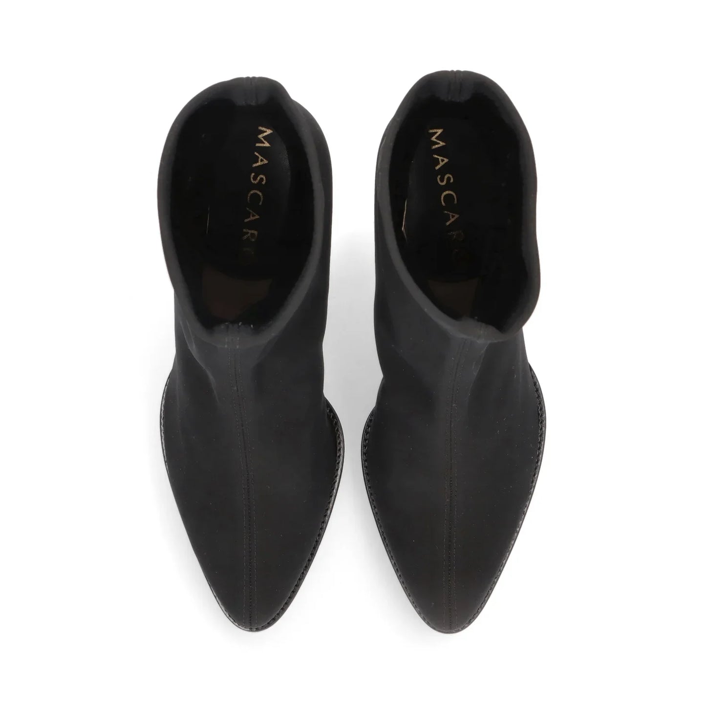 Botines De La Marca Mascaro Para Mujer Modelo Lima Elastic Bootie Negra En Color Negro