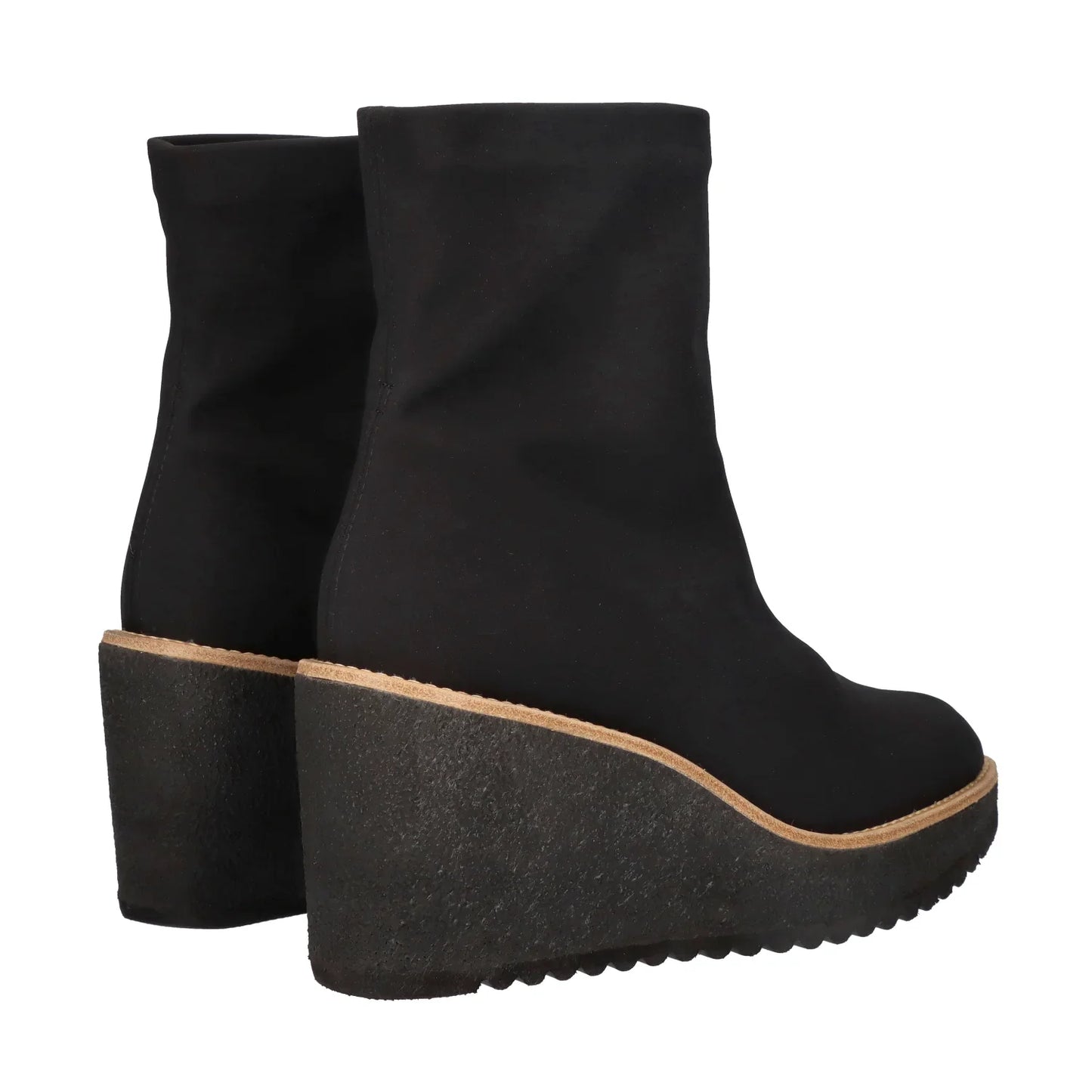 Botines De La Marca Mascaro Para Mujer Modelo Vera Elastic Bootie Negra En Color Negro