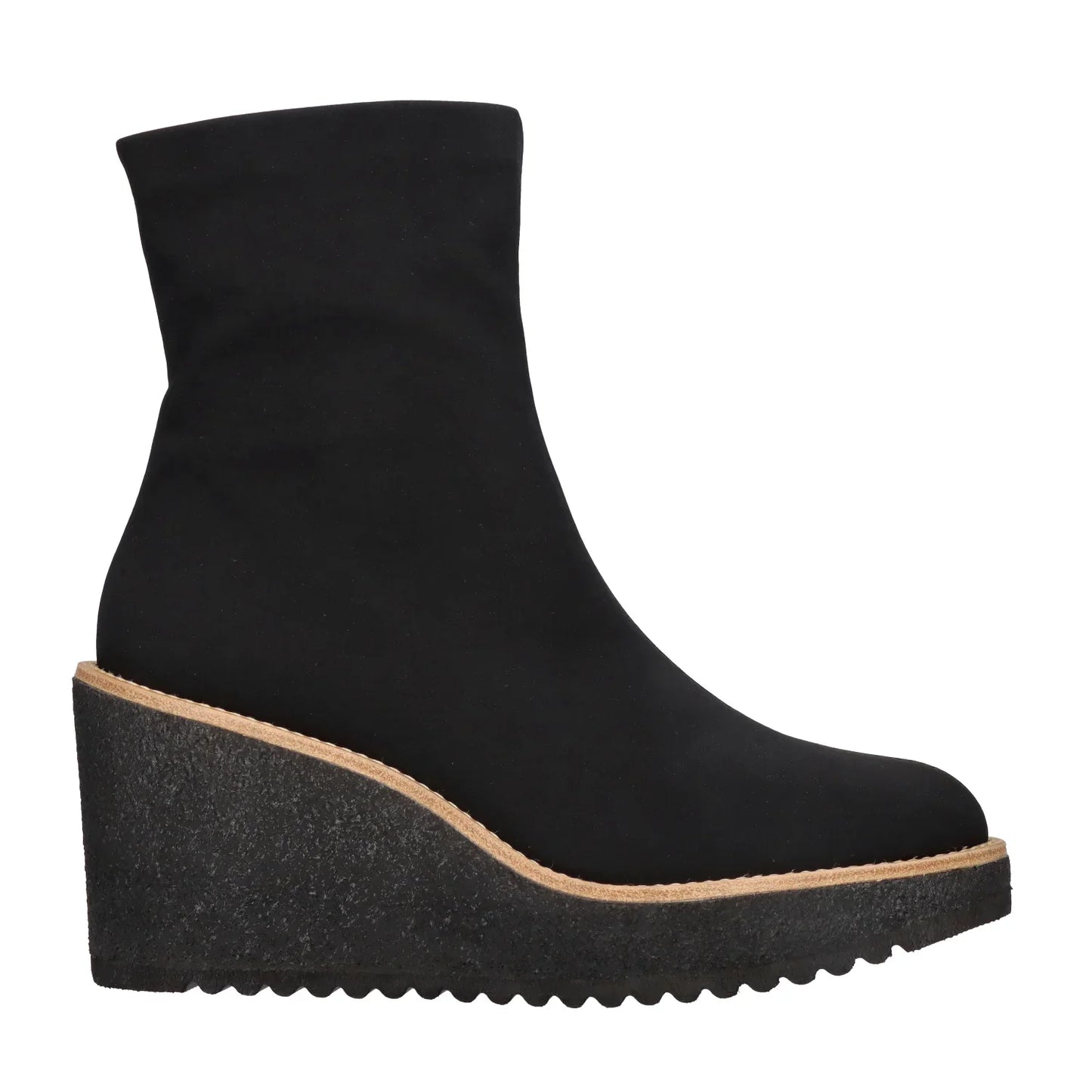 Botines De La Marca Mascaro Para Mujer Modelo Vera Elastic Bootie Negra En Color Negro