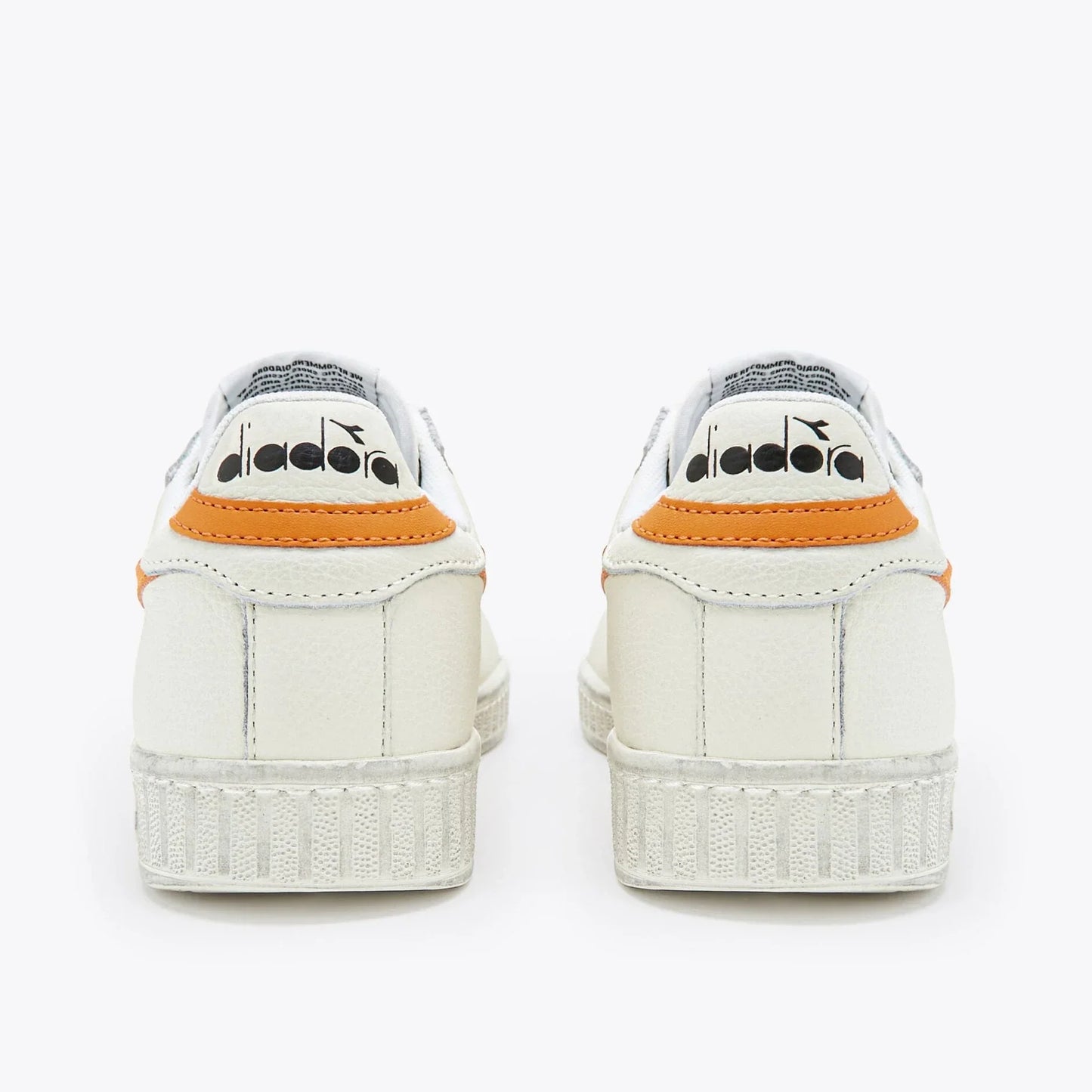 Sneakers unisex Diadora Game L Low Fluo Wax modello arancione