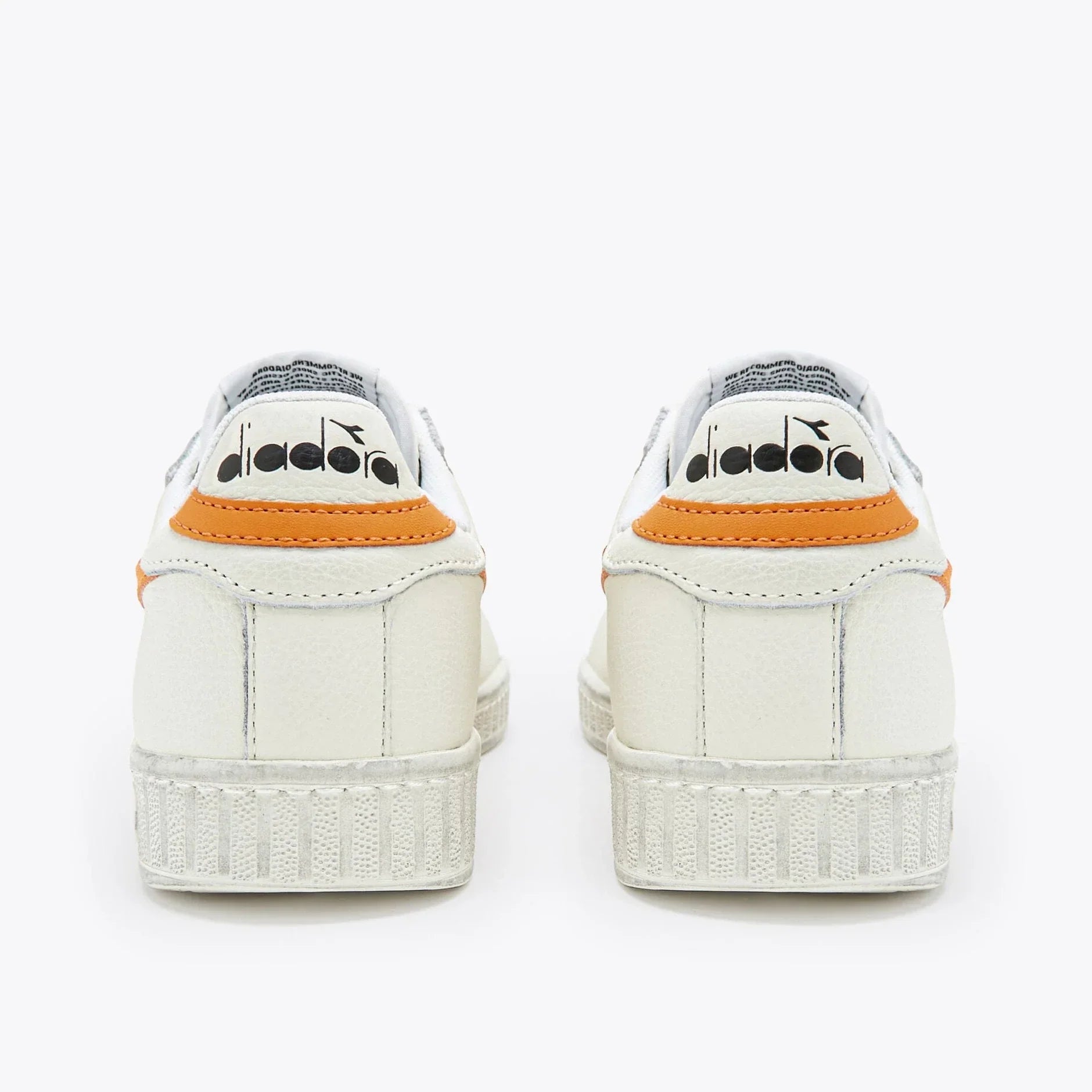 Diadora 男女款 Game L 低荧光蜡染运动鞋(橙色)