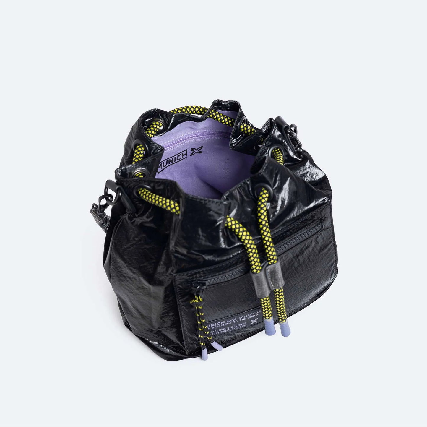 MUNICH | BOLSOS UNISEX | DEEP BUCKET BLACK | NEGRO