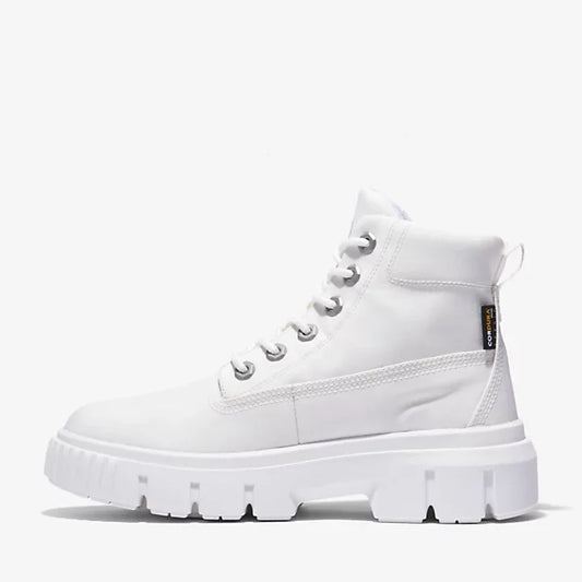 Botas De La Marca Timberland Para Mujer Modelo Greyfield Fabric Bt White En Color Blanco