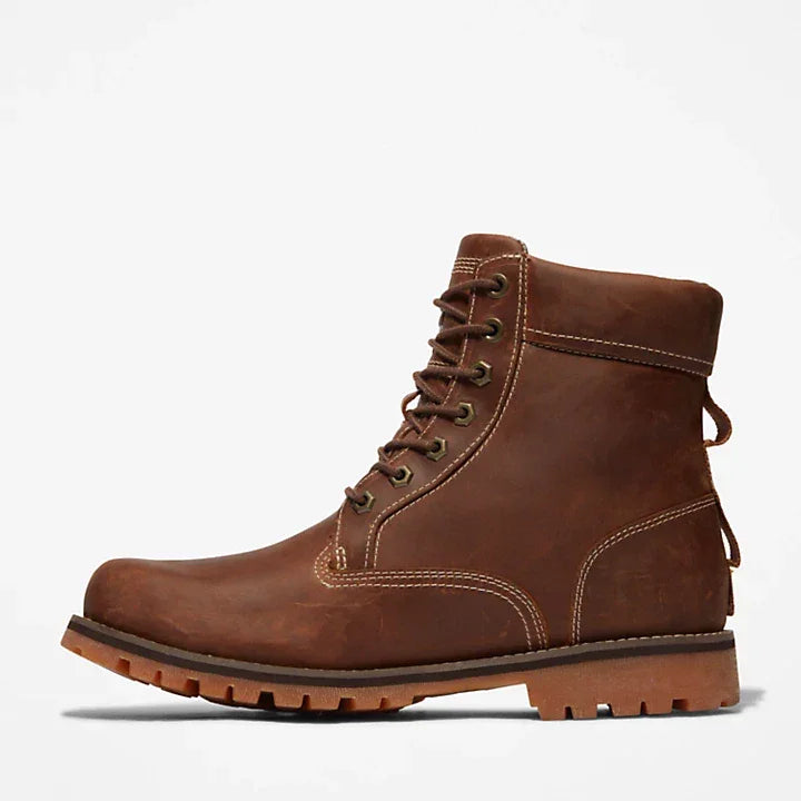 Мужские прочные ботинки Timberland WP II 6 с простым носком, коричневые
