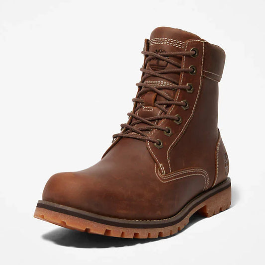 Timberland Heren Rugged WP II 6 Plain Toe Boot Saddle Boots in Bruin