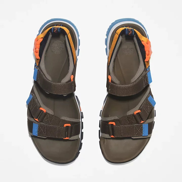 Sandalias De La Marca Timberland Para Hombre Modelo Garrison TrailEn Color Gris