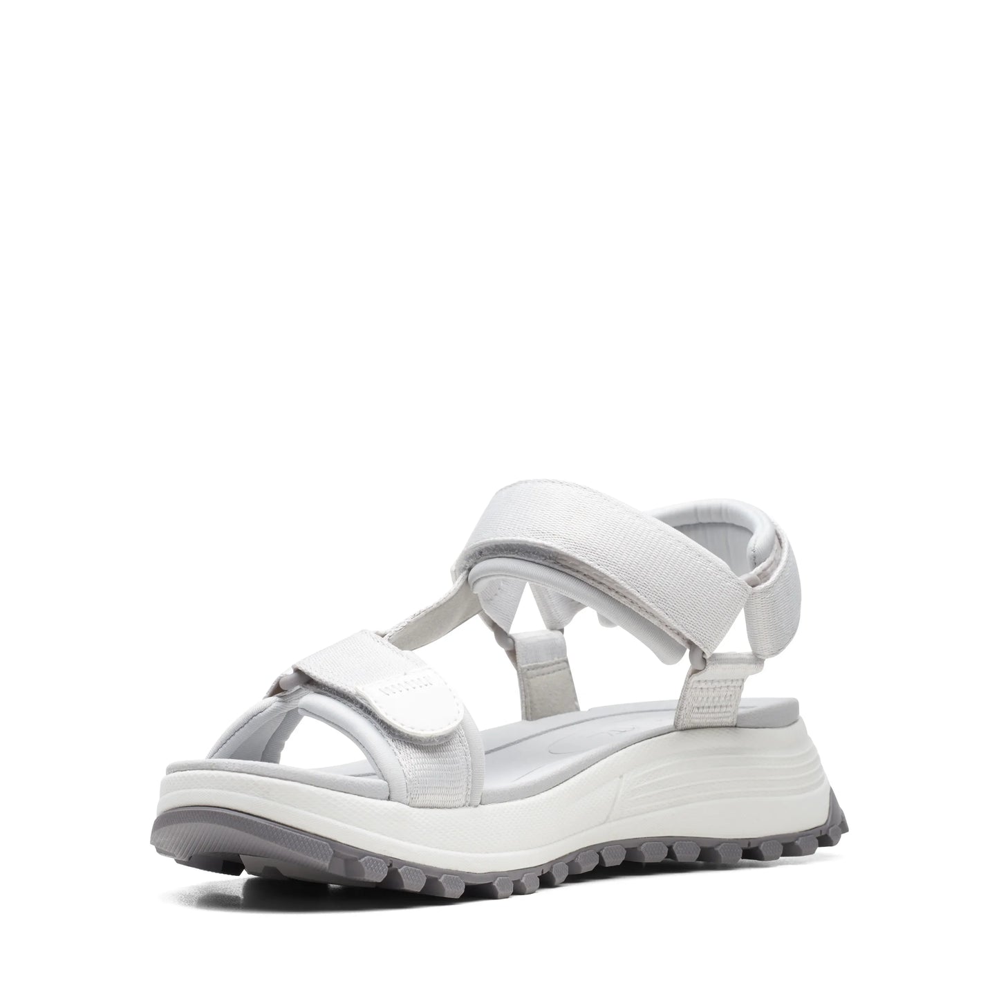 Sandalias De La Marca Clarks Para Mujer Modelo Atltrek Sport White Combination En Color Blanco
