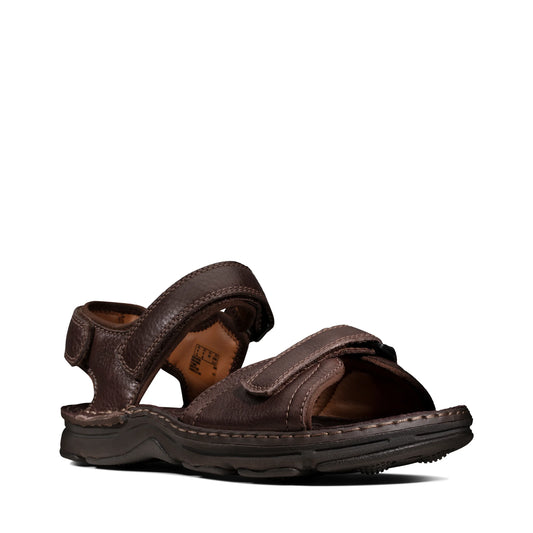 Мужские сандалии Clarks, темно-коричневые, цвет "ATL", цвет "Lea"