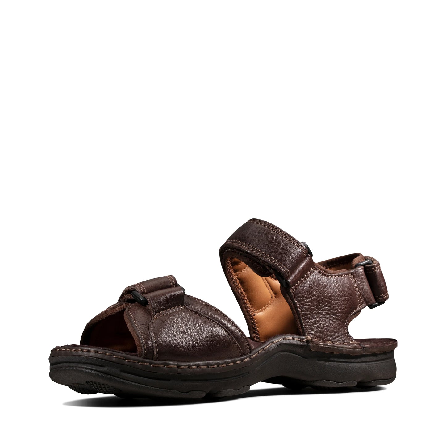 Sandalias De La Marca Clarks Para Hombre Modelo Atl Pdark Brown Leather En Color Marrón