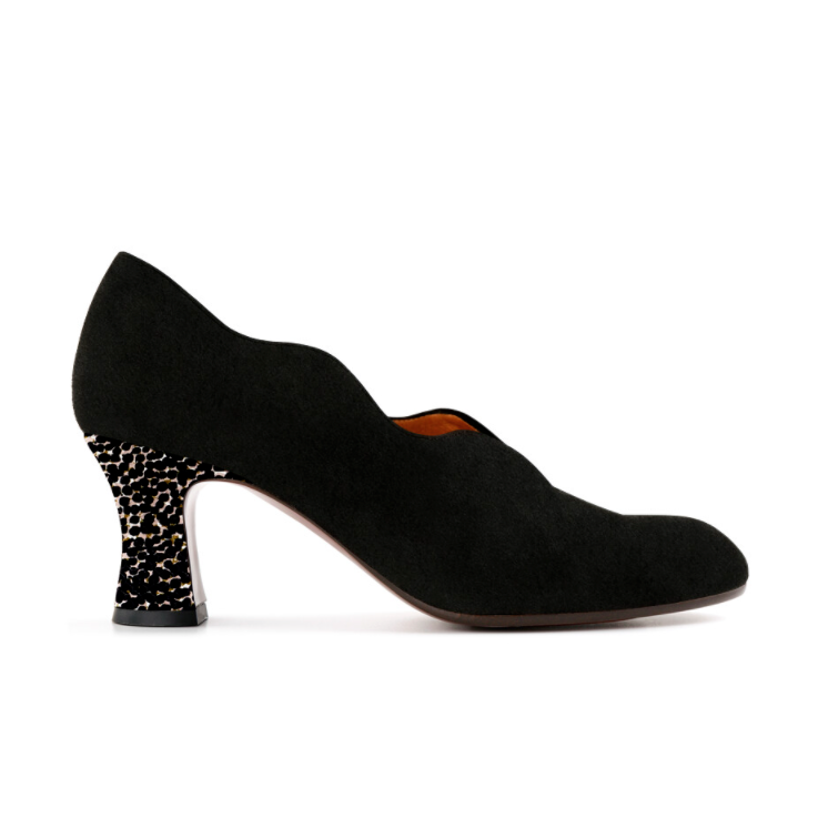 CHIE MIHARA WOMEN S HEEL SHOES AROCAL BLACK