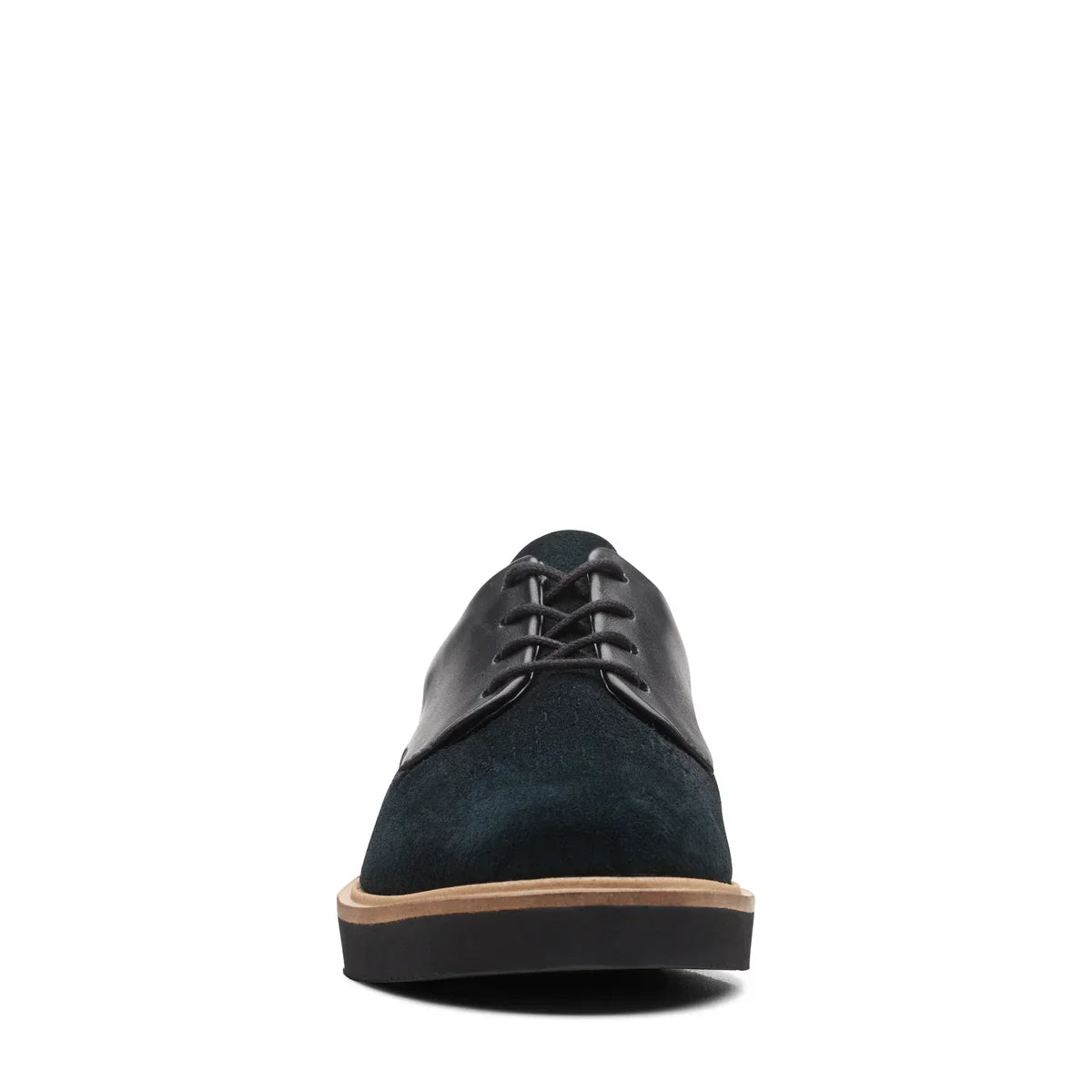 Zapatos Derby De La Marca Clarks Para Mujer Modelo Baille Lace Black Combination En Color Negro