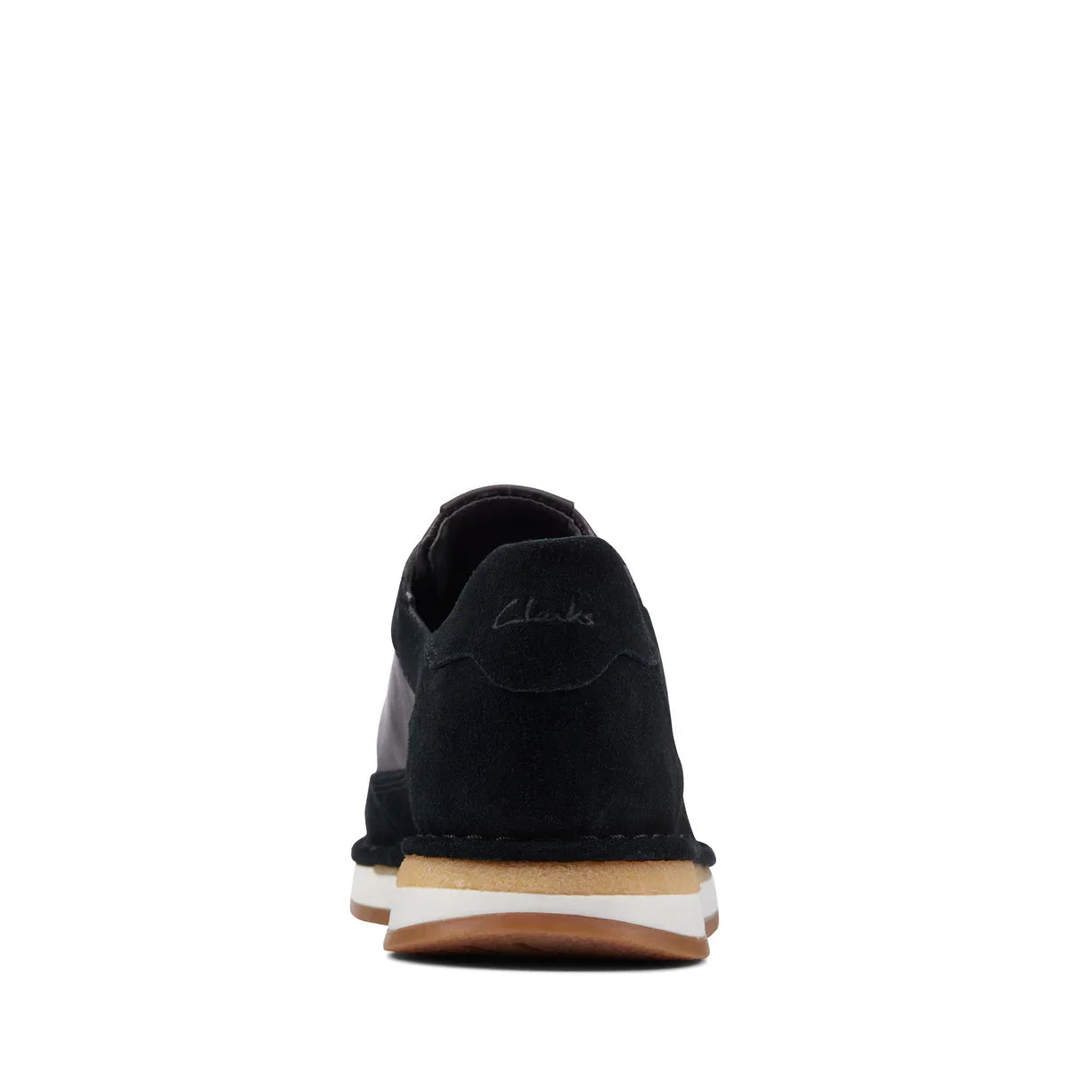 Sneakers De La Marca Clarks Para Mujer Modelo Craftrun Lace Black Combination Suede En Color Negro