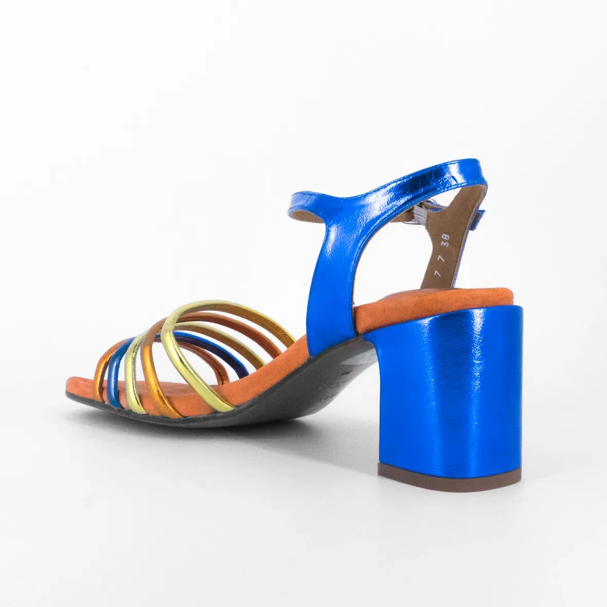 Sandalias De La Marca Audley Modelo Hedi: Tacón Galaxy Mate