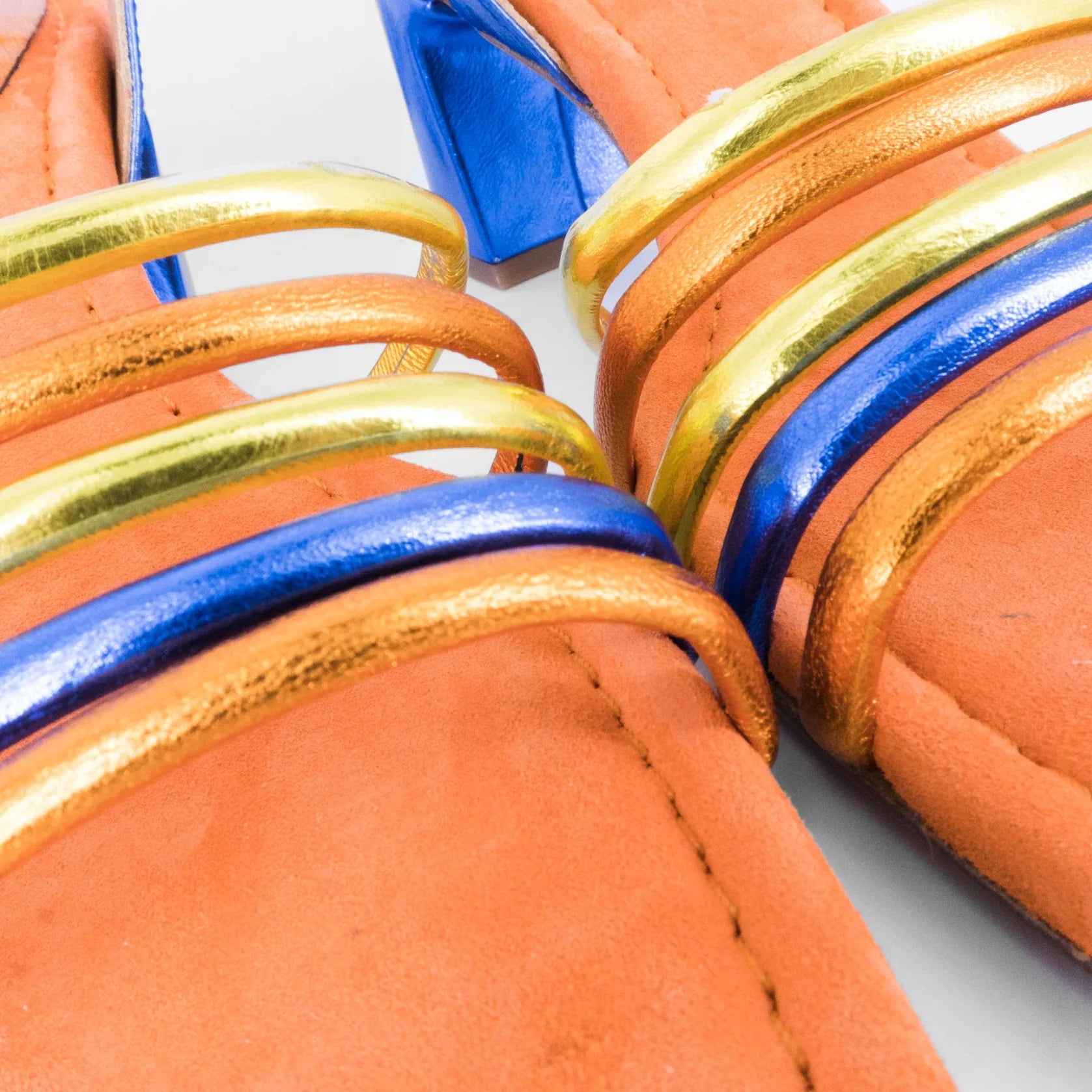 Sandalias De La Marca Audley Modelo Hedi: Tacón Galaxy Mate