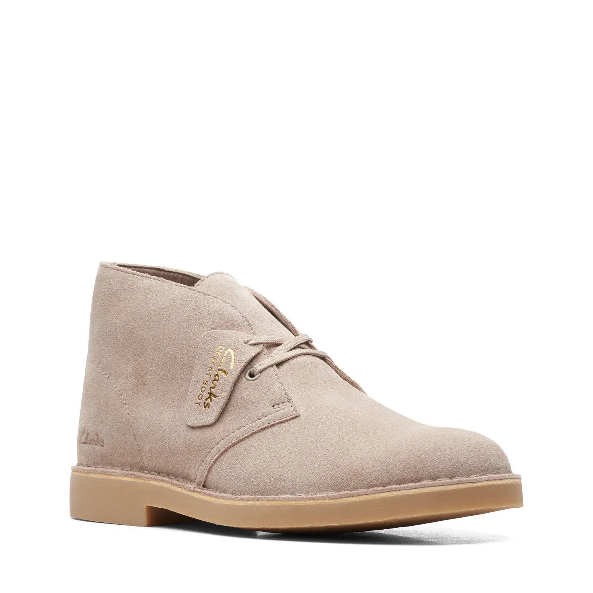 Bottines Clarks Desert BT Evo en daim beige pour homme
