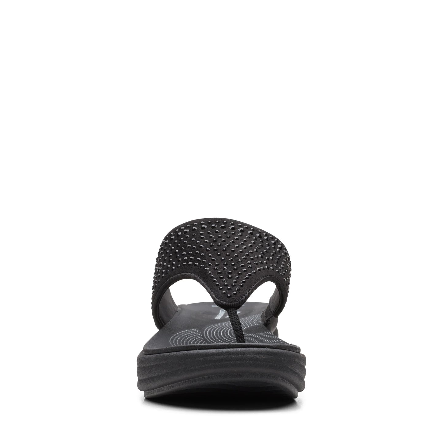 Sandalias De La Marca Clarks Para Mujer Modelo Drift Jaunt Black Interest En Color Negro