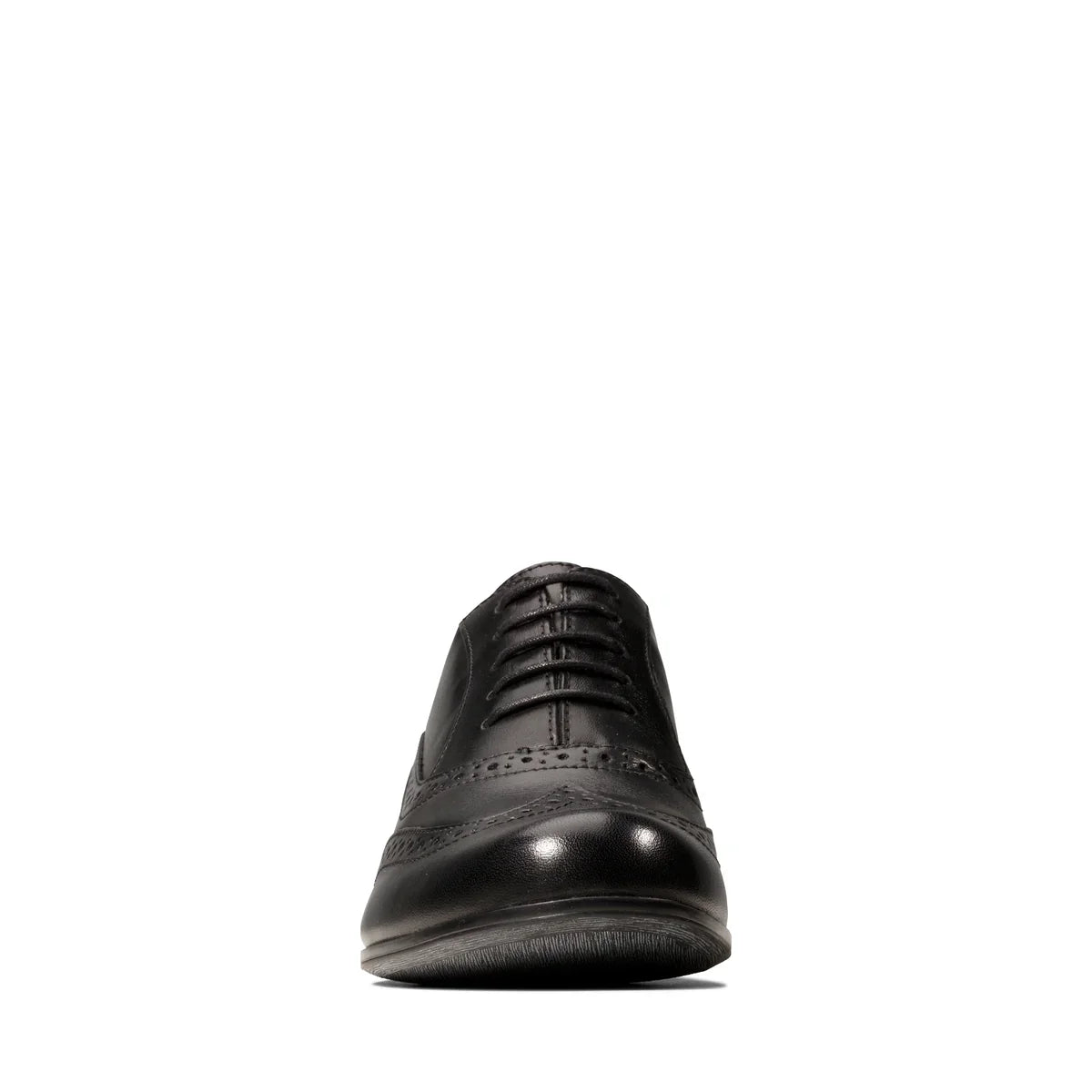 Zapatos Casual De La Marca Clarks Para Mujer Modelo Hamble Oak Black Leather En Color Negro