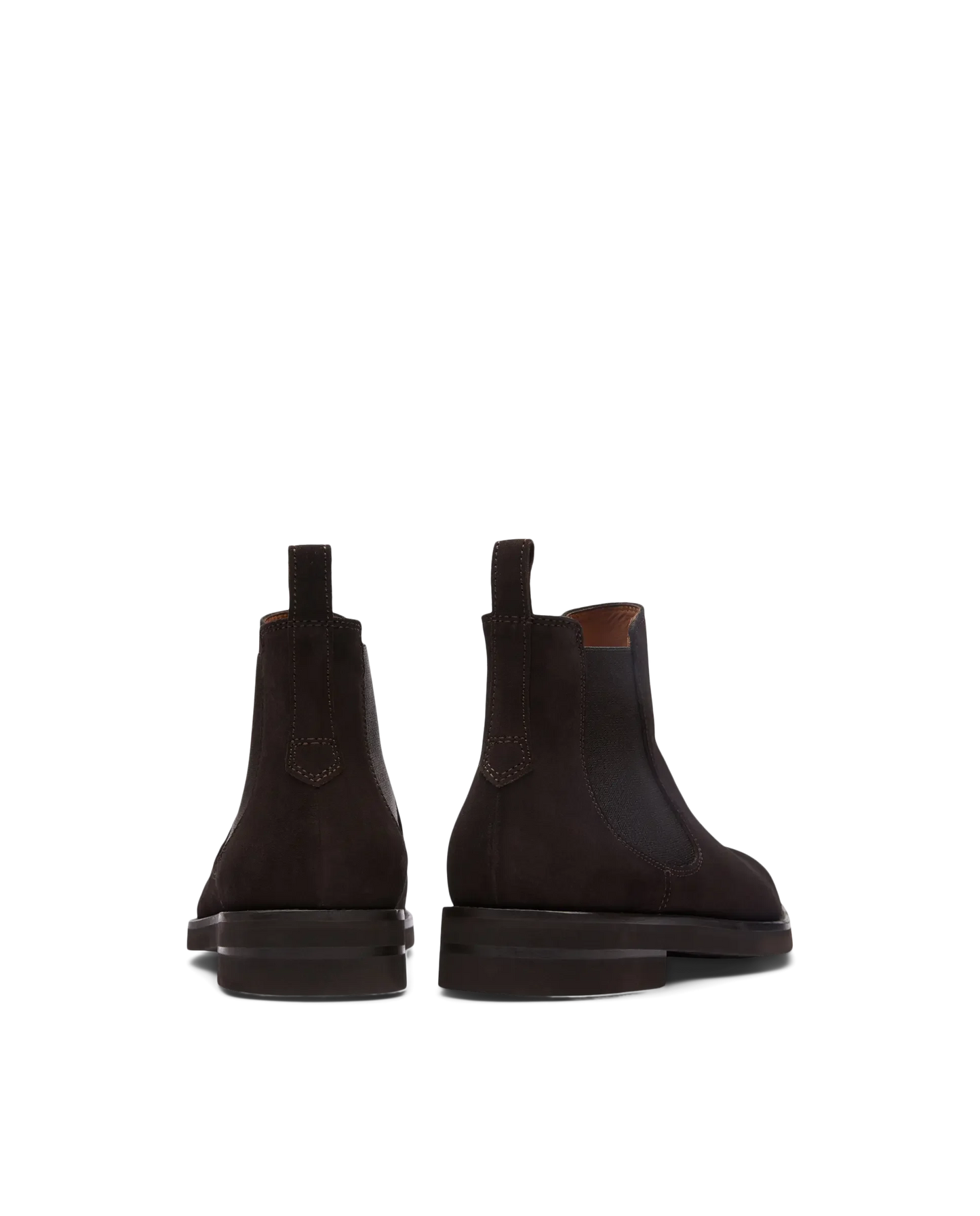 Bottines Chelsea en daim marron Holborn Moka pour homme de Lottusse