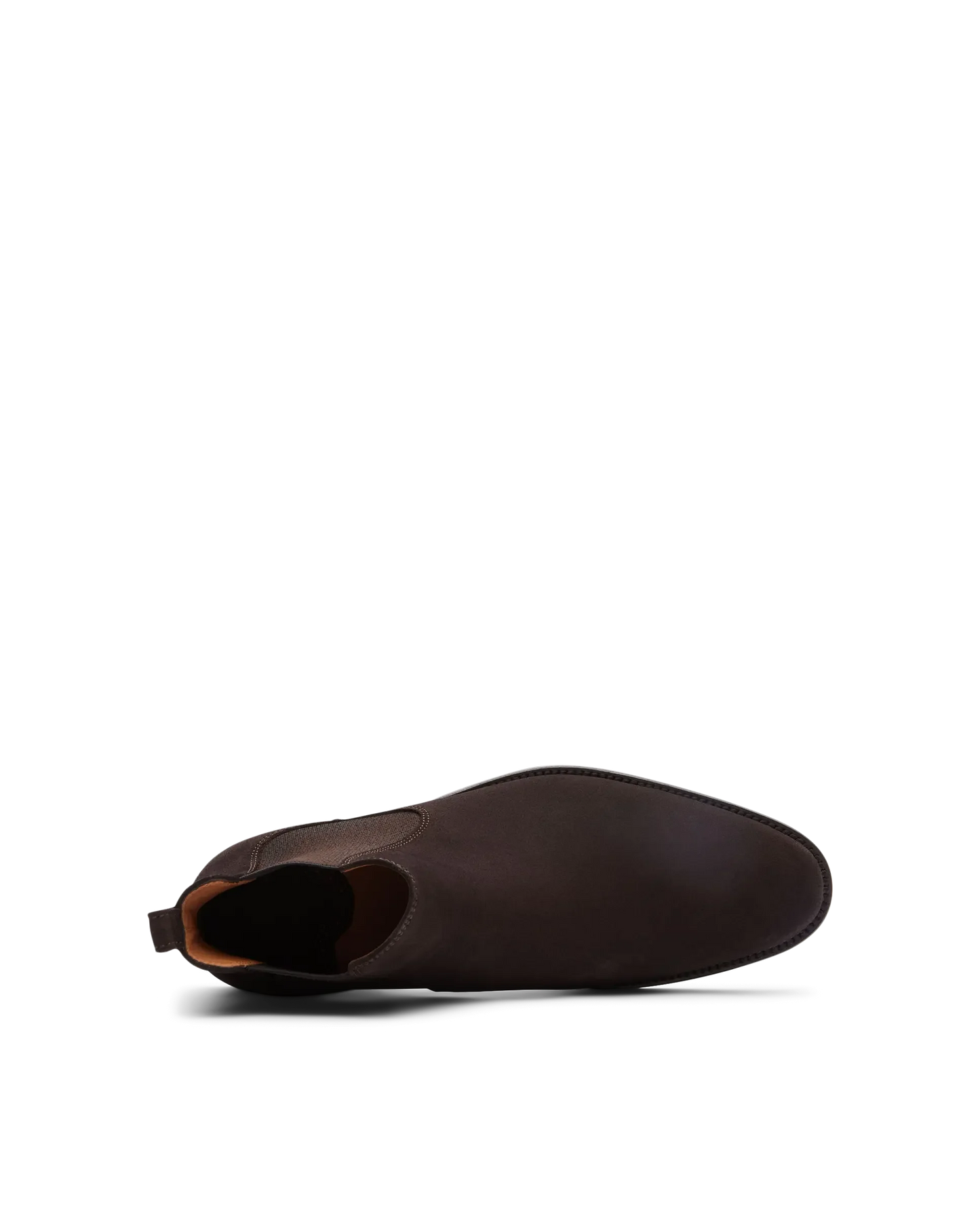 Bottines Chelsea en daim marron Holborn Moka pour homme de Lottusse