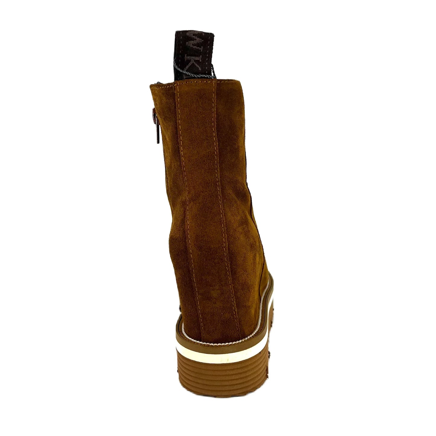 Botines De La Marca Pedro Miralles Modelo Velour Nobuk Marrón Mod 22301