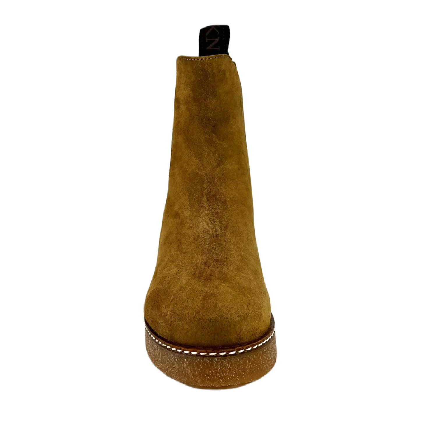 Botines Chelsea De La Marca Pedro Miralles Para Mujer Modelo Velour Birra 22308En Color Marrón