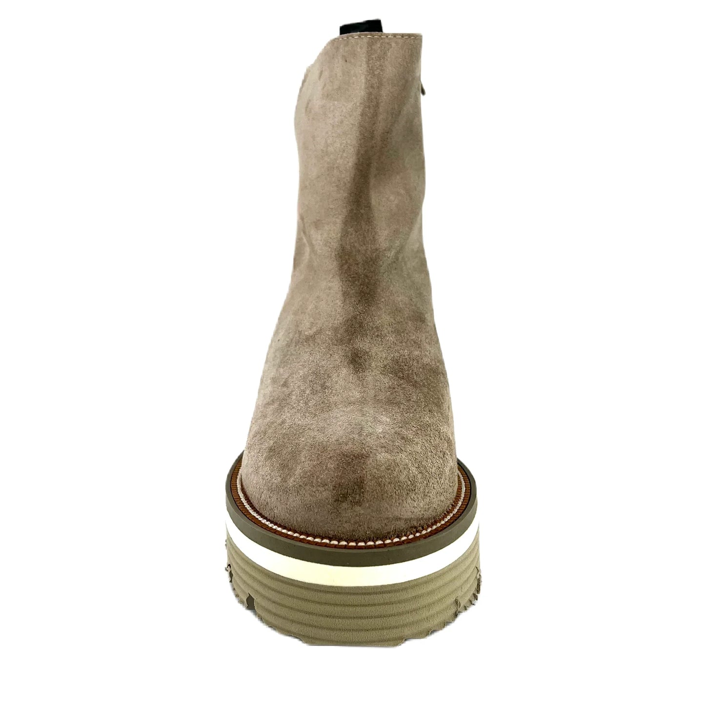 Botines De La Marca Pedro Miralles Para Mujer Modelo Velour Peltro Mod 22301En Color Gris
