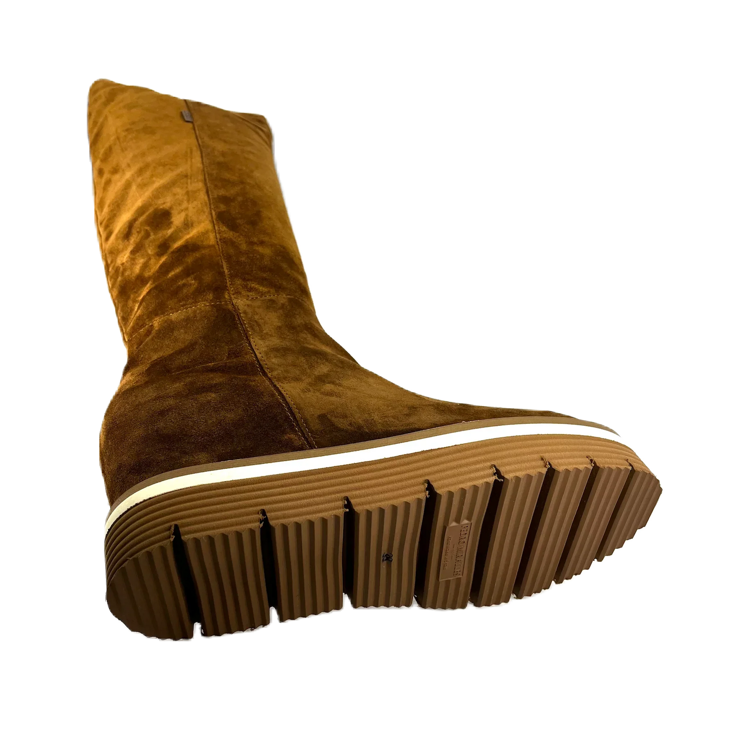 Botas De La Marca Pedro Miralles Para Mujer Modelo Velour Mod 22300En Color Marrón